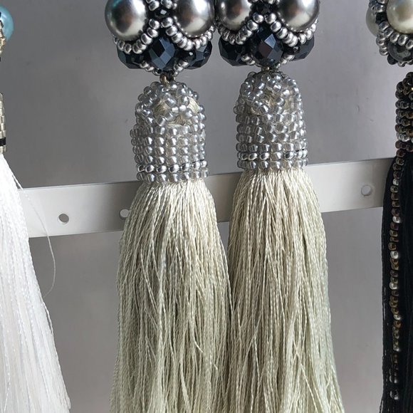 HENDMADE earrings long several colors - Picture 6 of 15